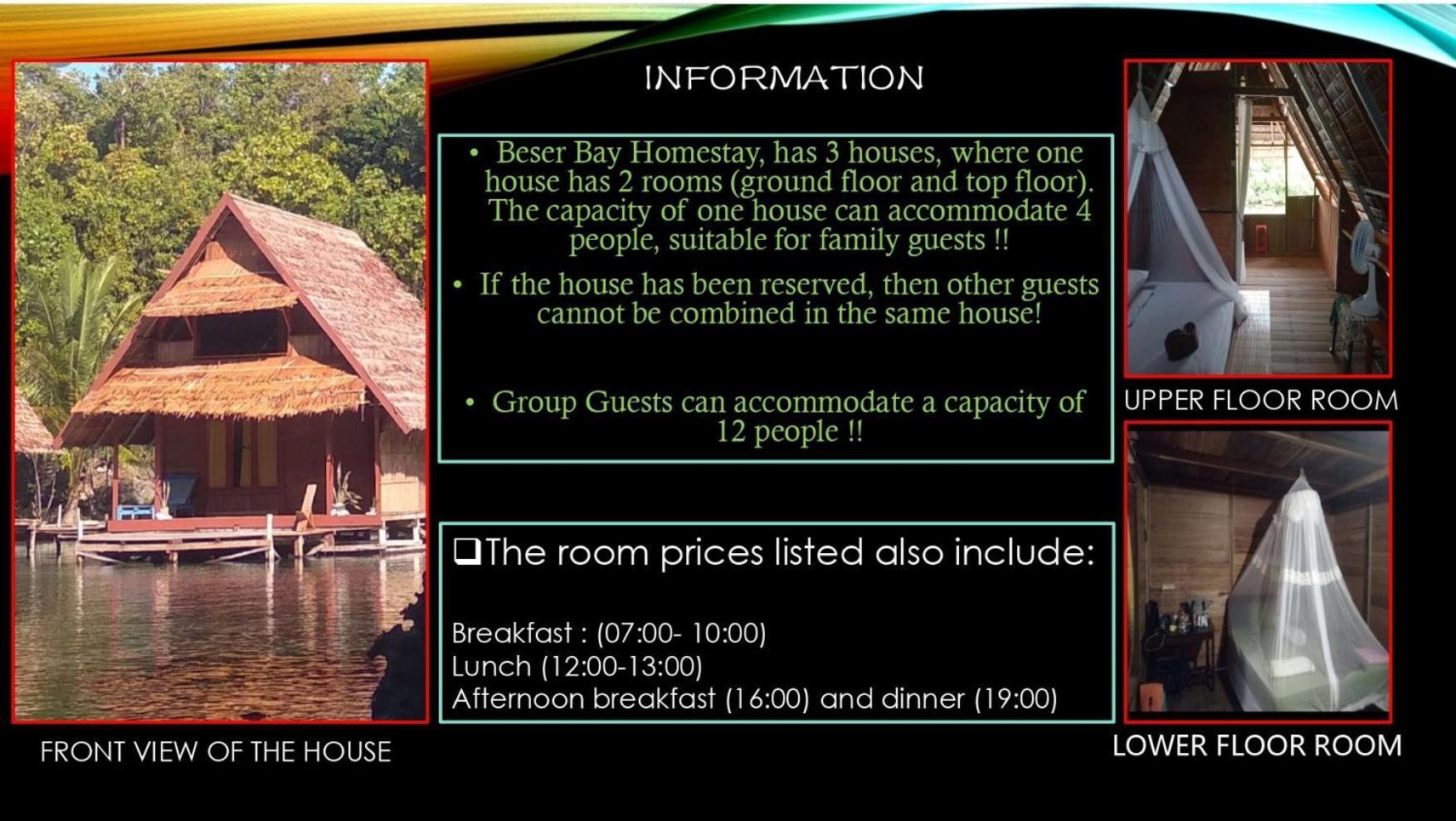 Beser Bay Homestay Besir Ngoại thất bức ảnh